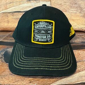 Caterpillar CAT Tractor Co. Est 1925 Patch Baseball Cap Hat Men's Adjustable